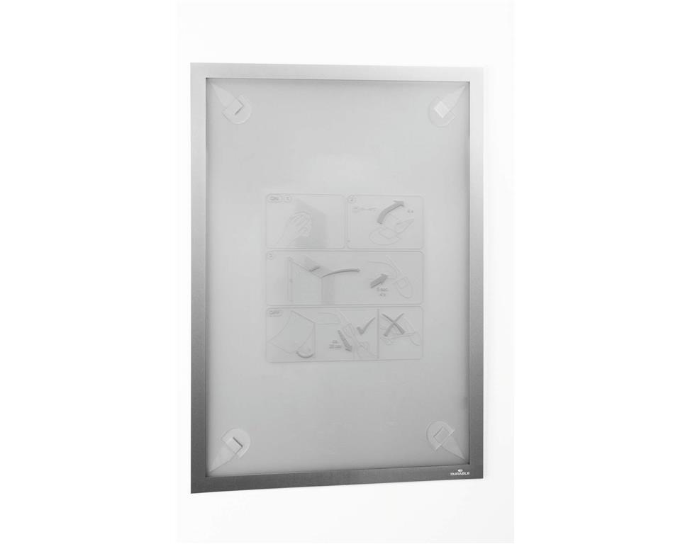 Durable Okvir DURAFRAME WALLPAPER A3, srebrn