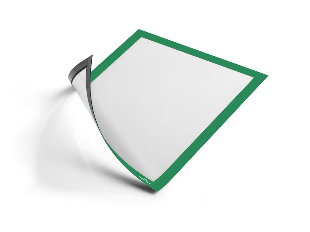 Durable Okvir DURAFRAME MAGNETIC A4, zelen 5 kos
