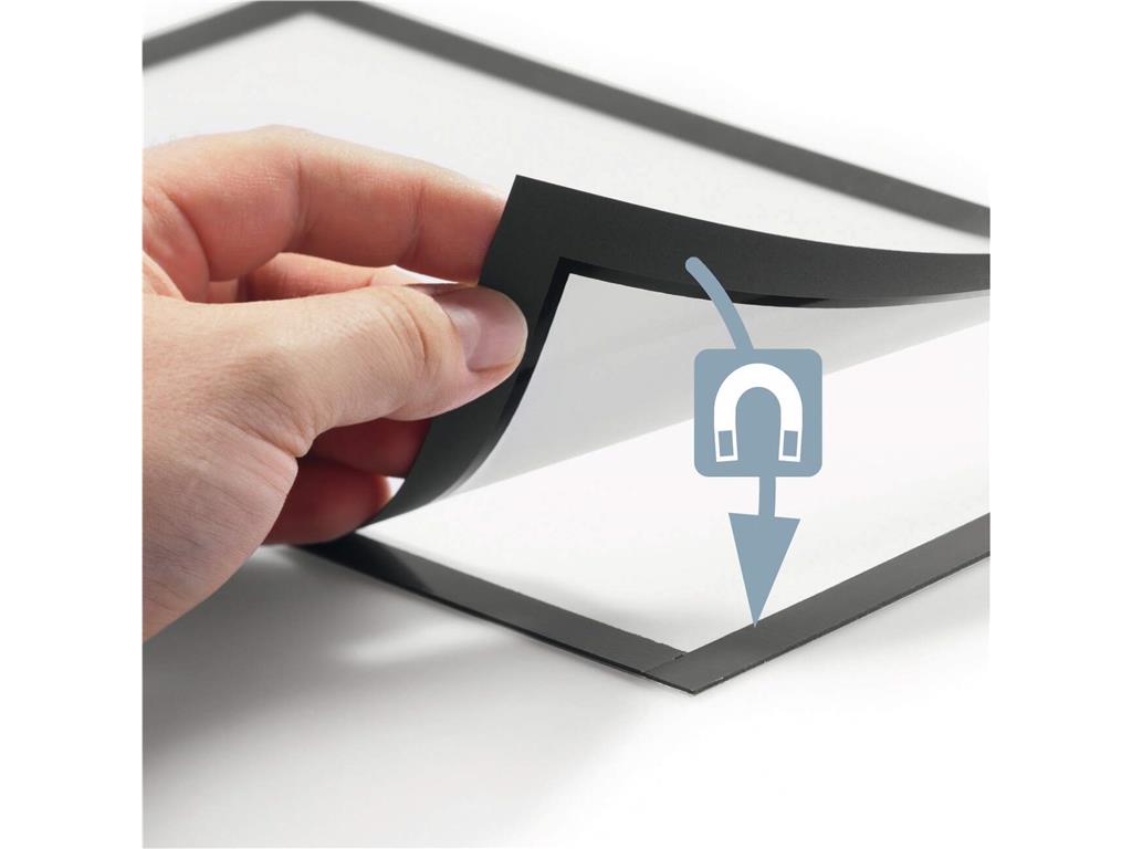 Durable Okvir DURAFRAME A4, bel, 2 kos