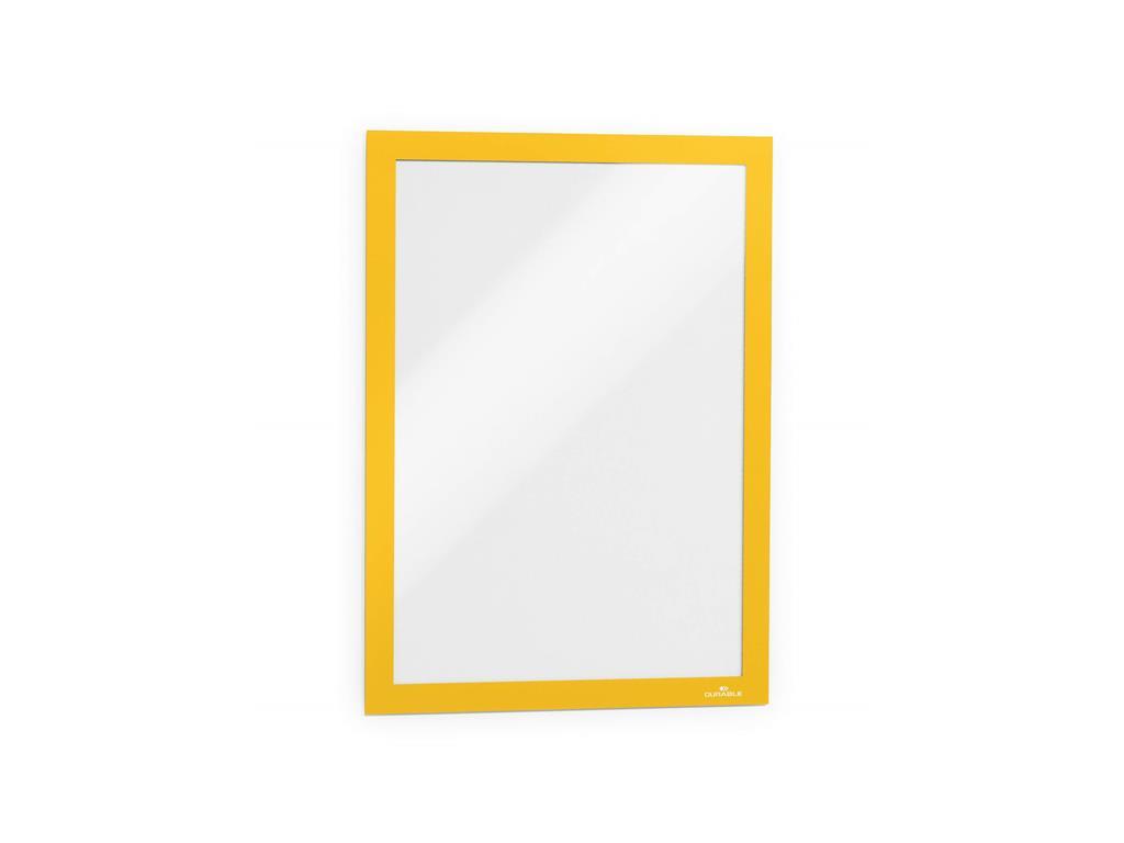 Durable Okvir DURAFRAME A4, rumen, 2 kos