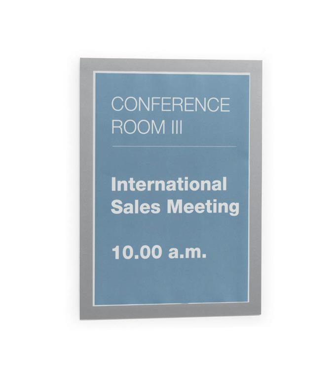 Durable Okvir DURAFRAME A4, srebrn, 2 kos