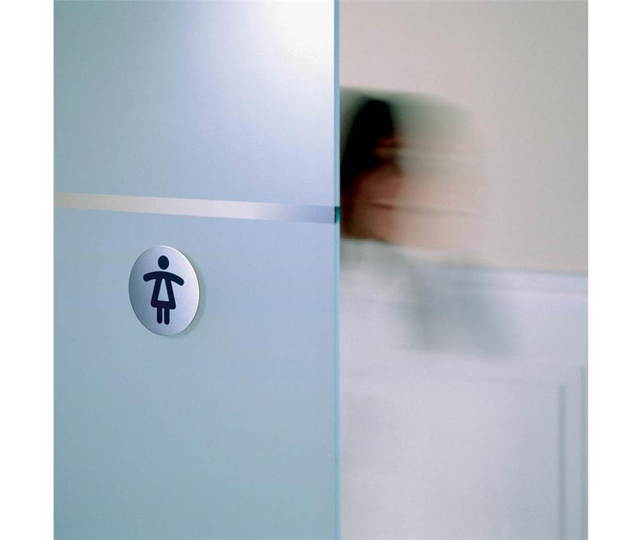 Durable Piktogram - WC ženski, fi 83mm (4904)