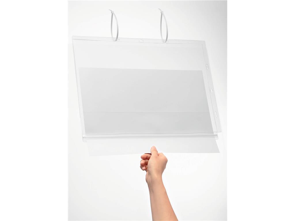 Durable Vodoodporni žepki A3 z vezicami, 5 kos