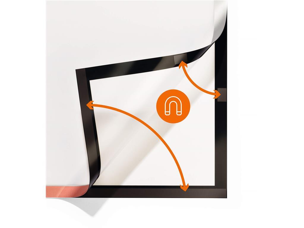 Durable Okvir DURAFRAME POSTER A1, srebrn