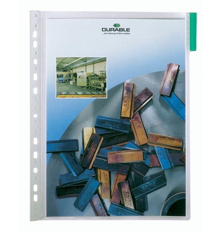 Durable Predstavitvena mapa (5607) rumena, 5 kos