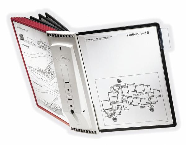 Durable Stojalo Sherpa z 10 mapami (5631),