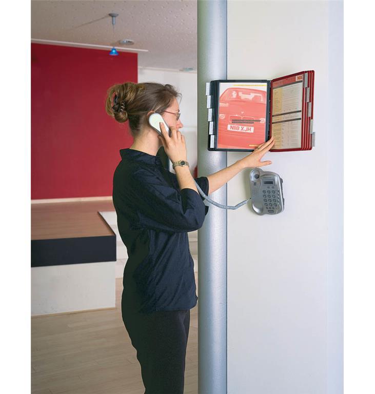 Durable Stojalo Sherpa z 10 mapami (5631),