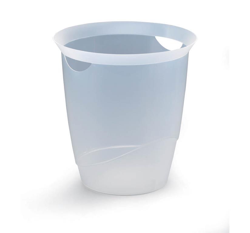 Durable Koš za smeti TREND prozoren