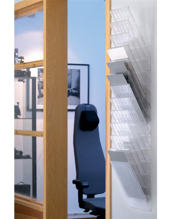 Durable Flexiboxx stenski 12 A4 prozoren