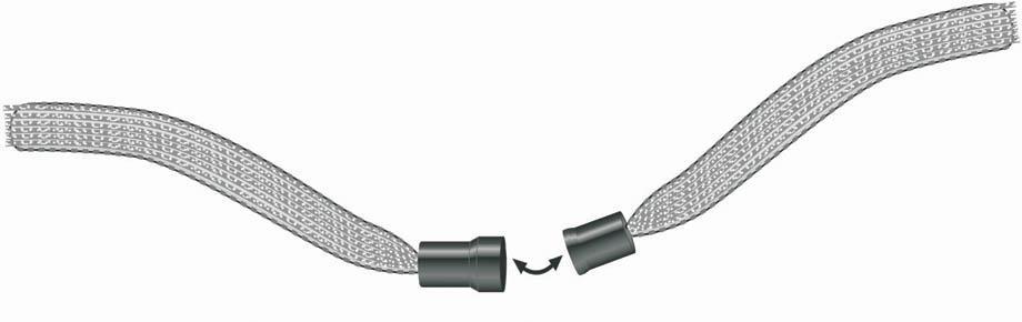 Durable Identifikacijske kartice na vrvici črne