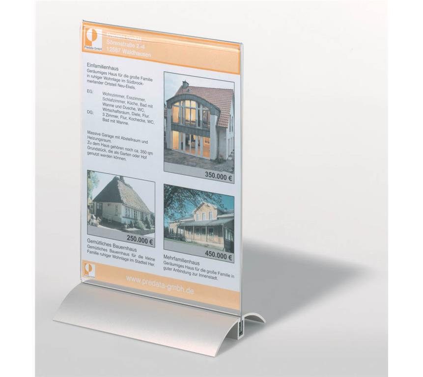 Durable Namizno stojalo A5, alu podstavek (8588)