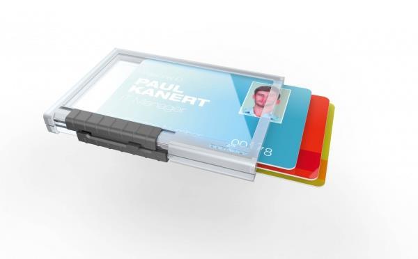 Durable Ovitek za magnetne kartice PUSHBOX