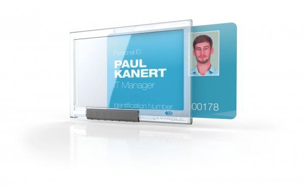 Durable Ovitek za magnetne kartice PUSHBOX