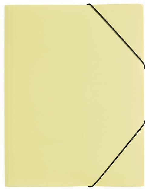 Pagna Mapa z zavihki in el. A4, rumena