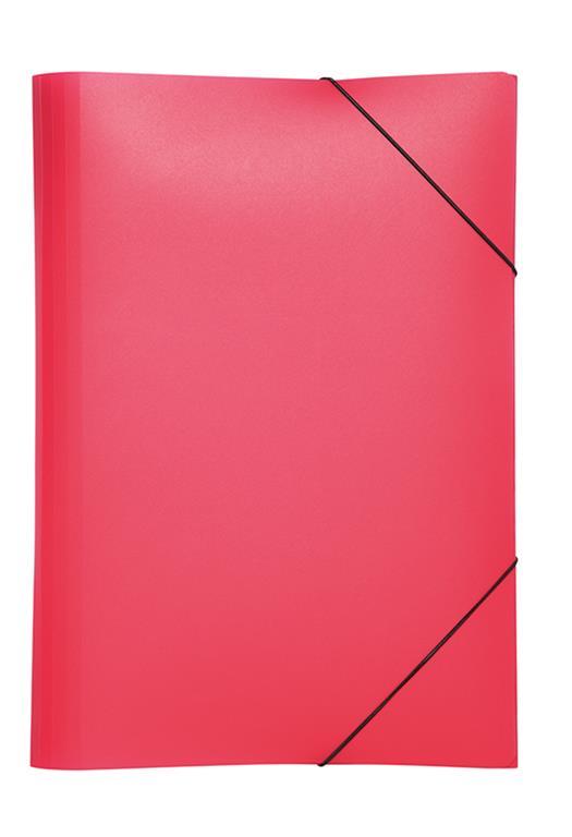 Pagna Mapa z zavihki in el. A3, rdeča