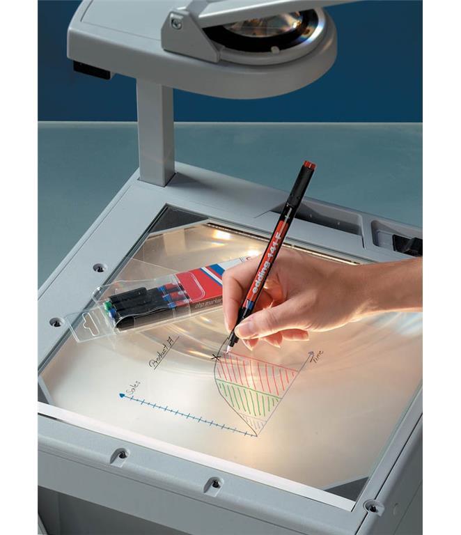 Edding OHP marker E-140, 0,3 mm, črn