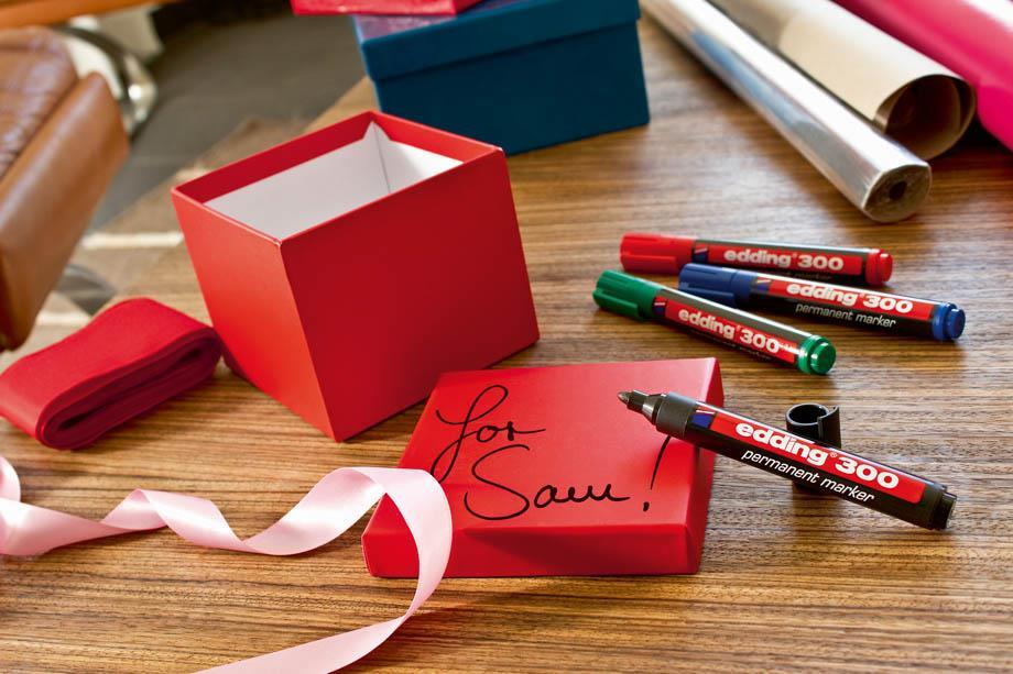 Edding Marker perm. E-300, okr. kon., moder