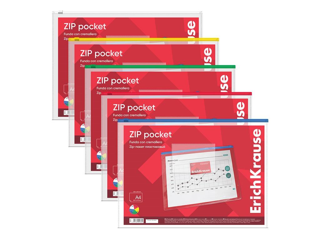 ErichKrause Mapa z zadrgo A4
