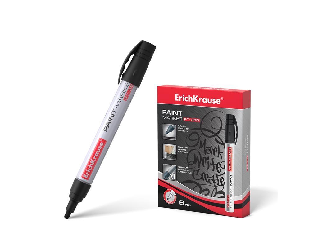 ErichKrause Paint marker PT-350, črn
