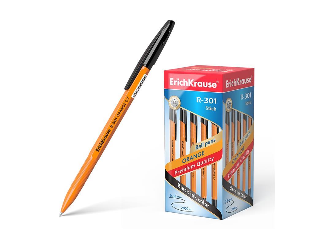 ErichKrause Kemični svinčnik R-301 0,7, črn