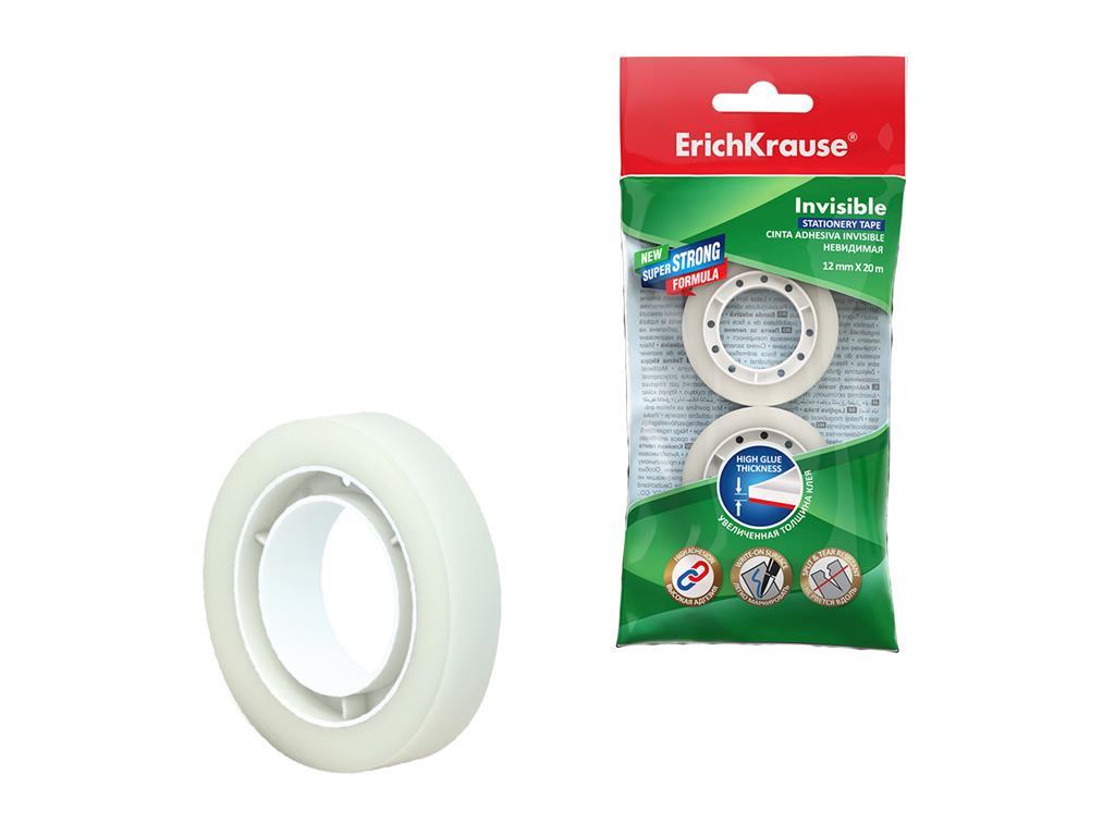 ErichKrause Lepilni trak, 12 mm x 20 m, neviden