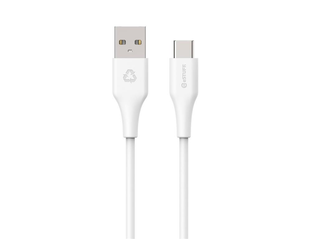 eSTUFF INFINITE kabel USB C-A 2m, bijel