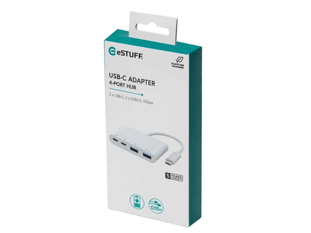 eSTUFF USB-C razdjelnik (hub)