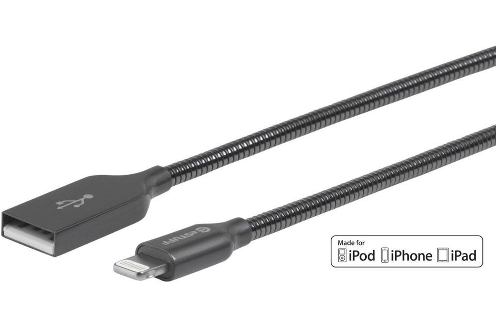 eSTUFF Lightning kabel MFI 1,5m