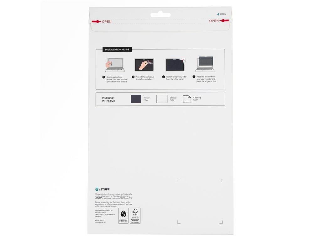 eSTUFF Ljepljivi filter privatnosti za iPad Pro