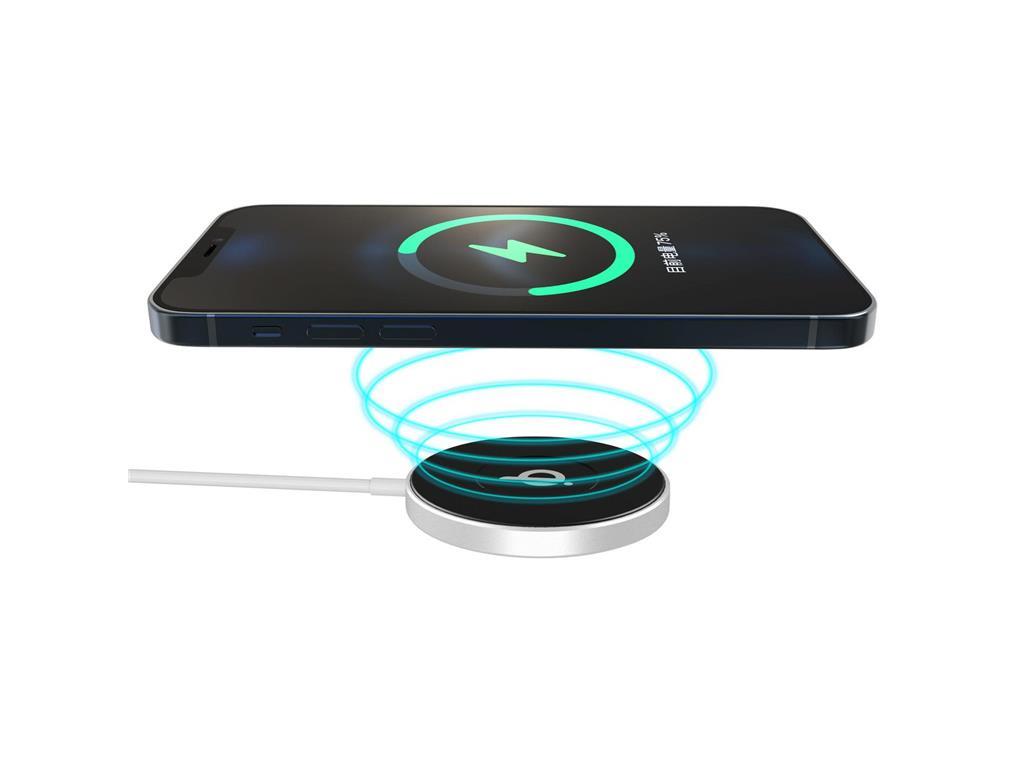 eSTUFF Magnetni bežični punjač s USB-C kabelom