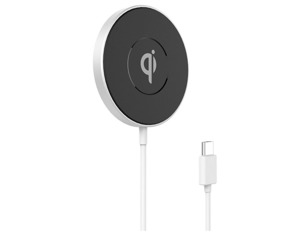 eSTUFF Magnetni bežični punjač s USB-C kabelom
