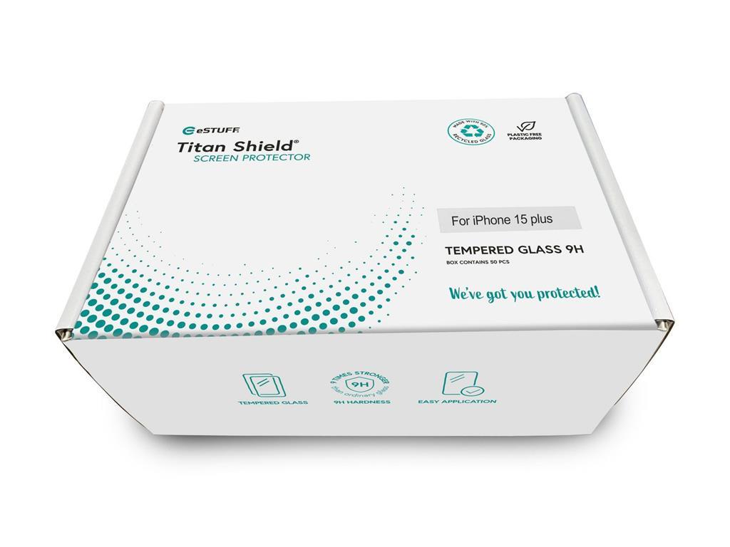 eSTUFF Zaščita zaslona iPhone 15 Plus