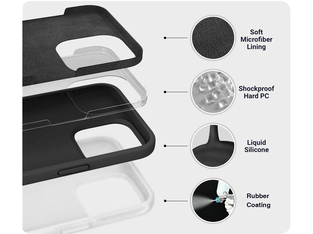 eSTUFF RIGA iPhone 16 Pro Max črn