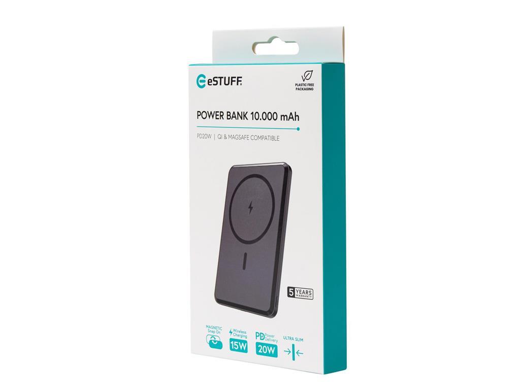 eSTUFF Magnetni power bank 10.000 mAh PD20W
