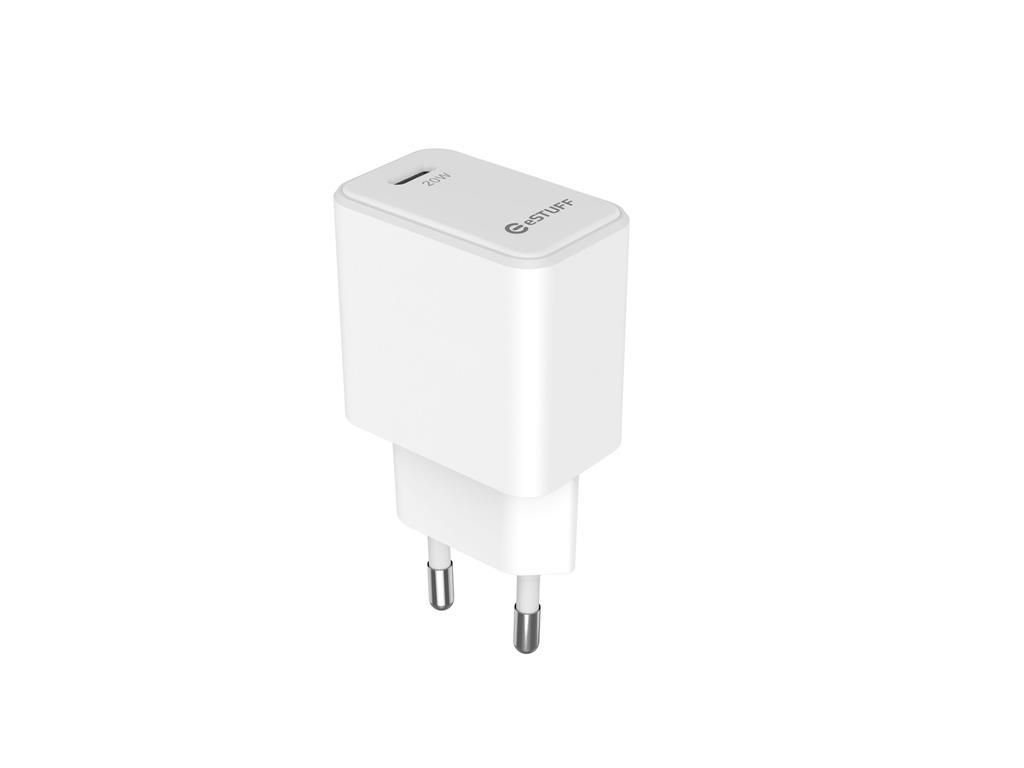 eSTUFF Polnilnik USB-C EU PD 20W