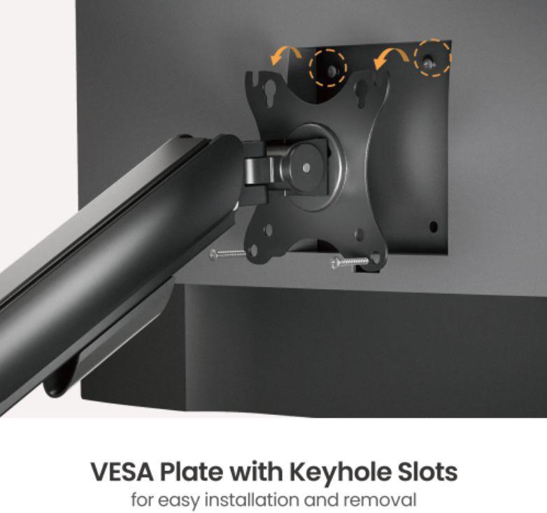 eSTUFF Enojno namizno držalo monitor