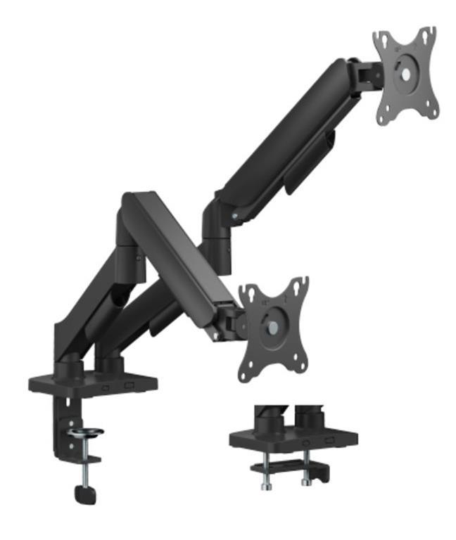 eSTUFF Dvojno namizno držalo monitor