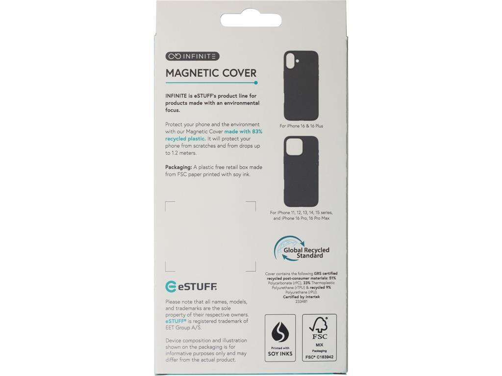 eSTUFF INFINITE (GRS) VENICE iPhone 16e Crna