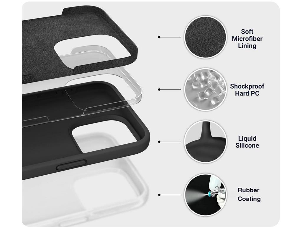 eSTUFF ROME iPhone 17 Pro Max črn