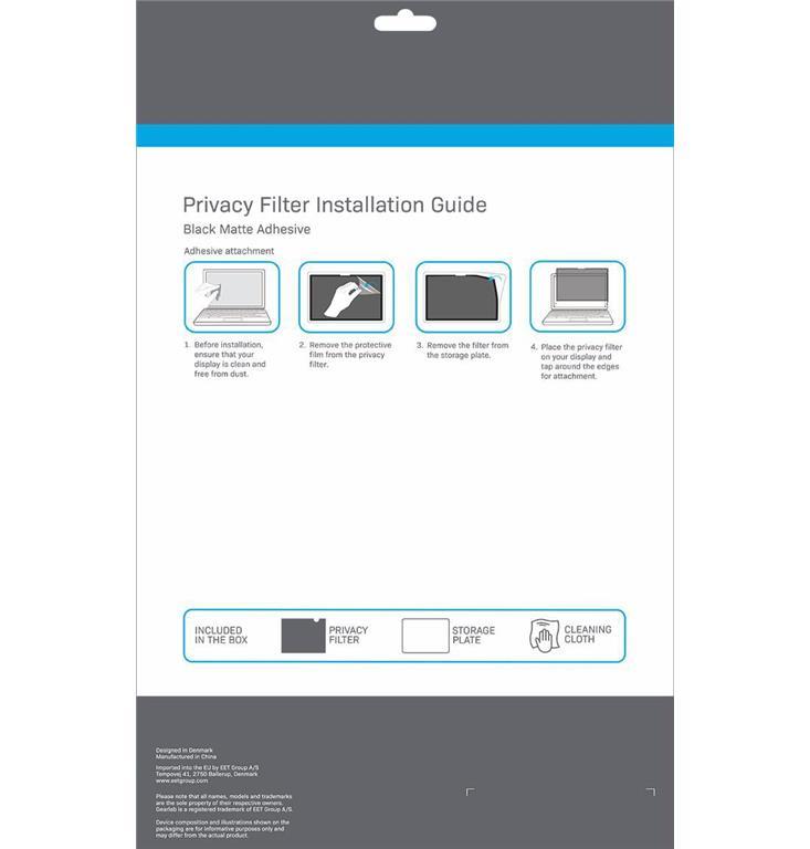 eSTUFF Ljepljivi filter za privatnost 13.5""