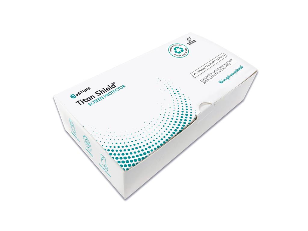 eSTUFF Zaščita leče iPhone 17/16 Pro