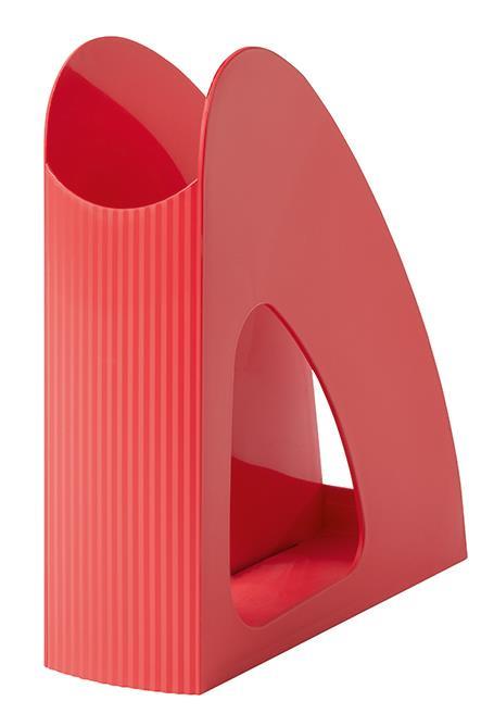 HAN Stojalo za revije Re-LOOP, rdeče