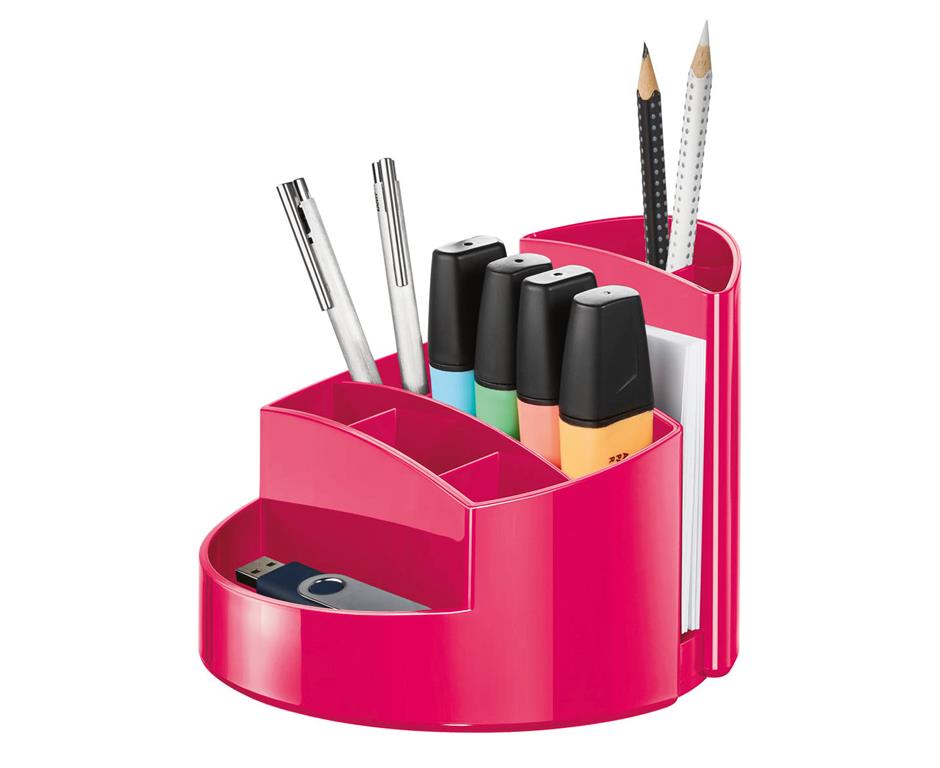 HAN Stojalo za pisala RONDO roza