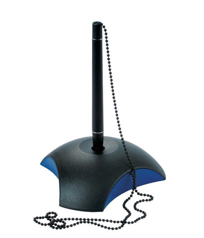 HAN Kem. svinčnik na stojalu DELTA moder/črn