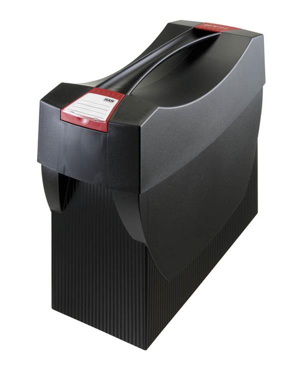 HAN Škatla za viseče mape SWING PLUS črna