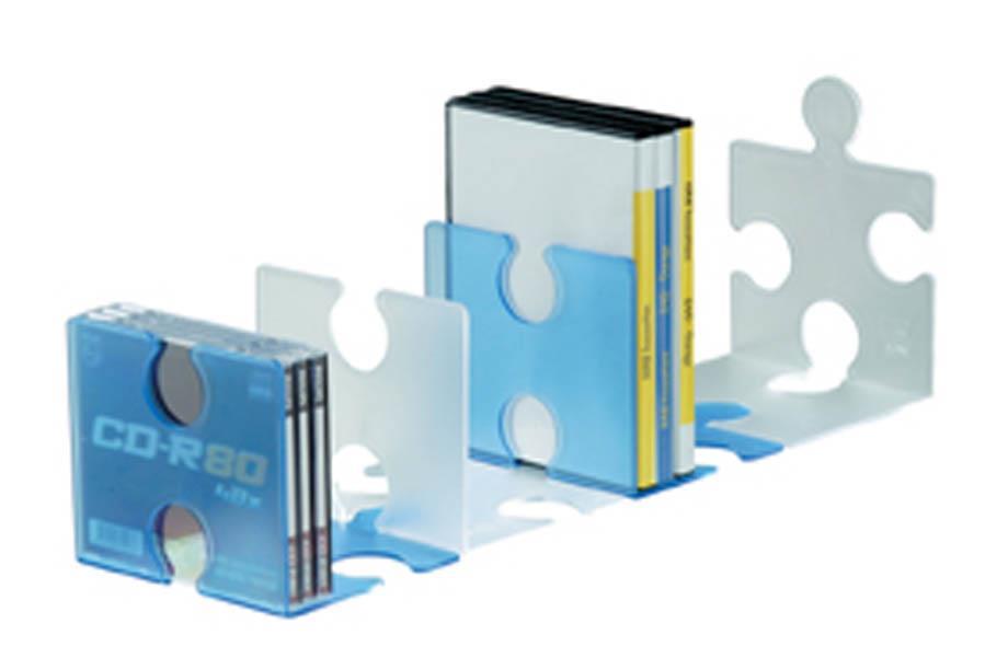 HAN Držalo za knjige/CD-je PUZZLE pros. zel.