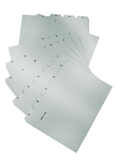 HAN Ločilni listi za kartotečne kartice A4