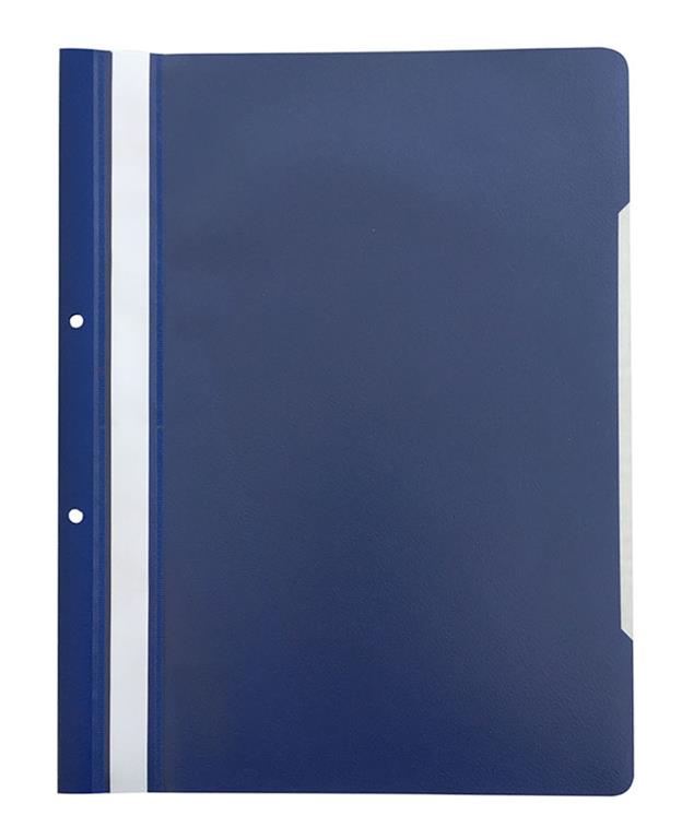 Klipko Mapa s sponko in 2 luknjama, t.modra