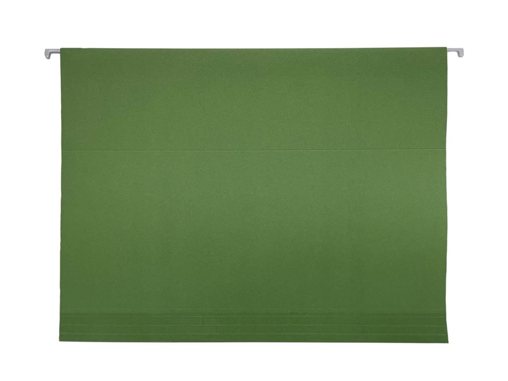 Klipko Viseča mapa karton zelena