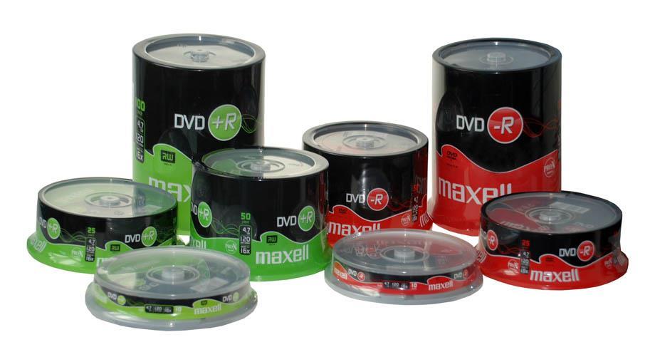 Maxell DVD-R 4,7GB 16X 10 na vretenu*